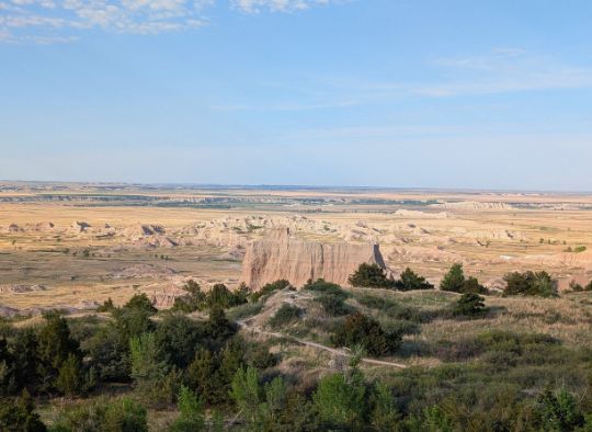 Overlook of park from Cliff Shelf Trail