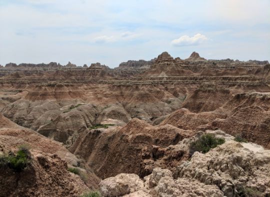 Views from Door Trail in Badlands NP