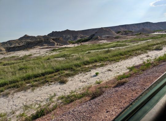 Views of the landscape in the South Unit of Badlands National Park