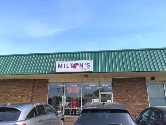 Milton's Donuts Store Front
