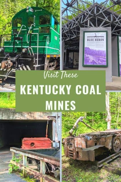 Pre-made pin for pinterest for the "Kentucky Coal Mines" post