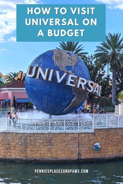 Universal Studios on a Budget Pin