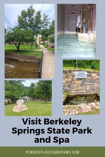 Visit Berkeley Springs State Park pin