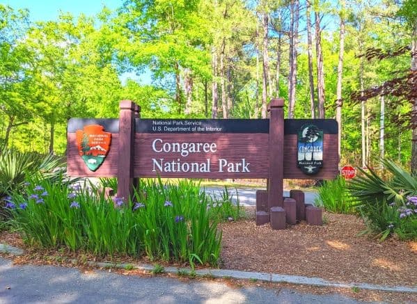 Congaree National Park Sign