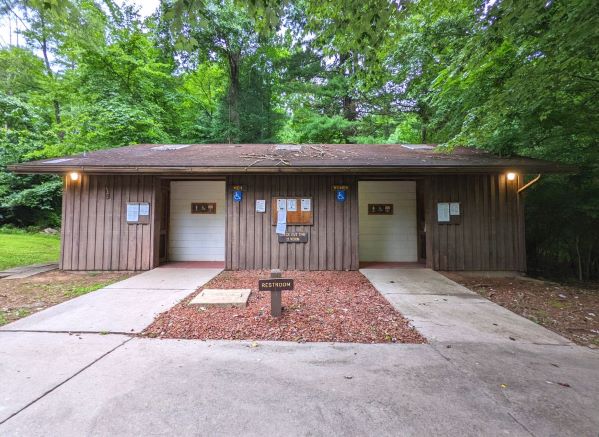 Bathroom and Showers at Meador Campground