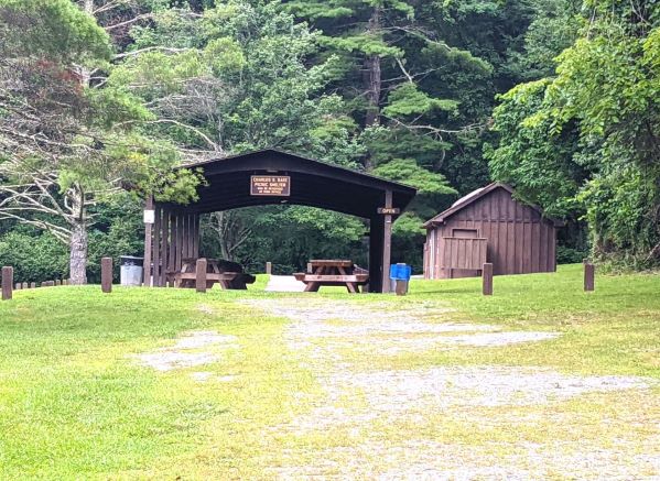 Picnic Shelter at Bluestone State Park