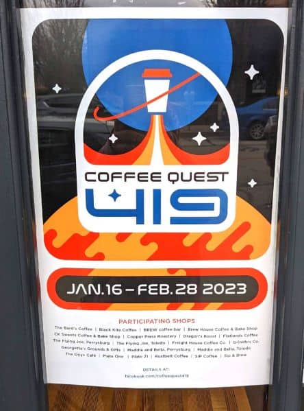 Coffee Quest 419 location list
