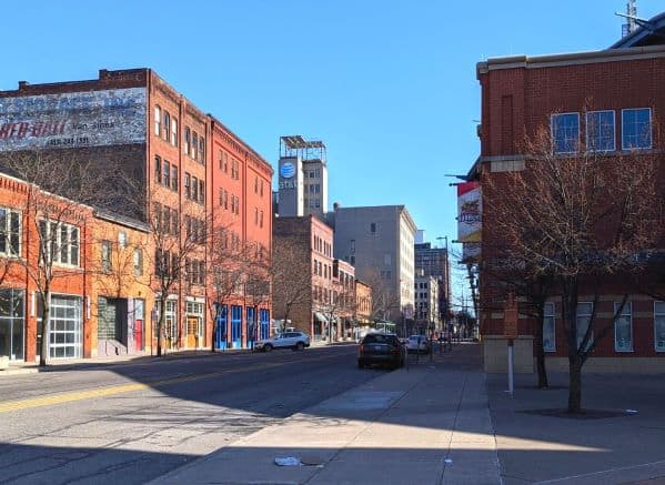 View of downtown Toledo