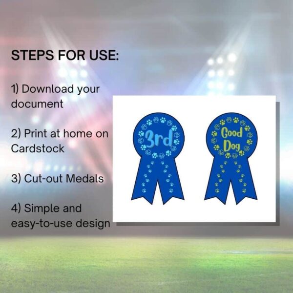 Steps for use: download, print, cut-out