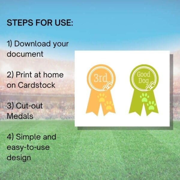 steps for use: download, print, and cut