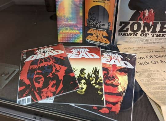 Dawn of the Dead comics, movies,  and news article