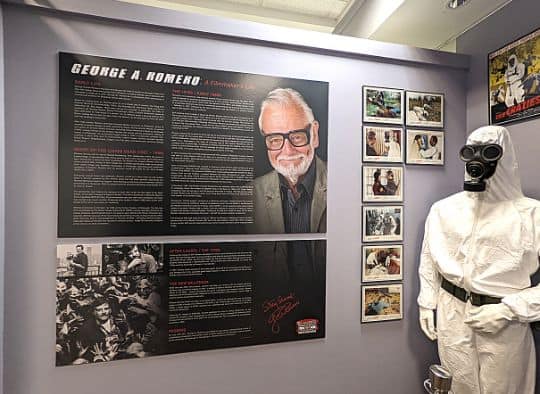 George A Romero exhibit