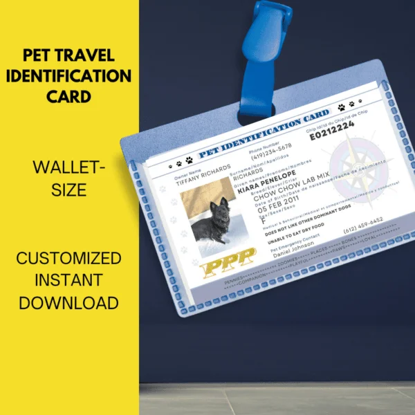 Pet ID Card for Travel - Image 5