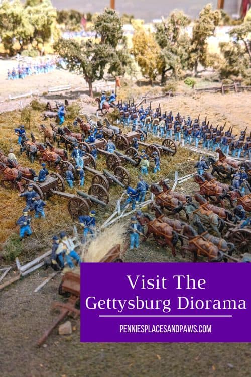 Visit the Gettysburg Diorama pin
