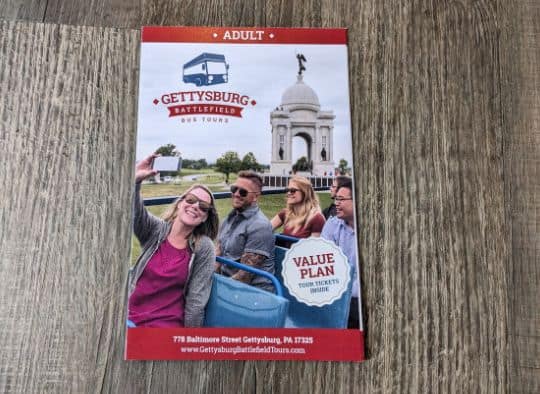 Cover of Gettysburg Value Plan Booklet