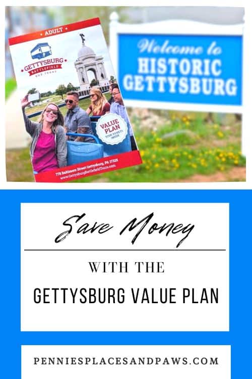 How to save money with the Gettysburg Value Plan pin