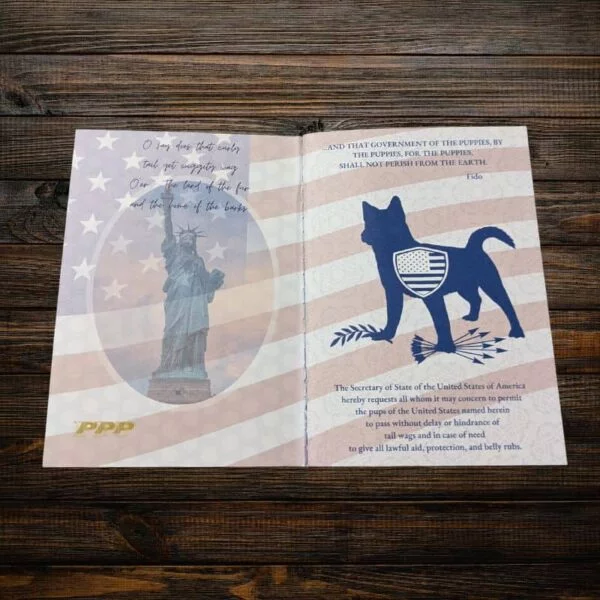 Pup Passport Shop listing Photos Front interior pages