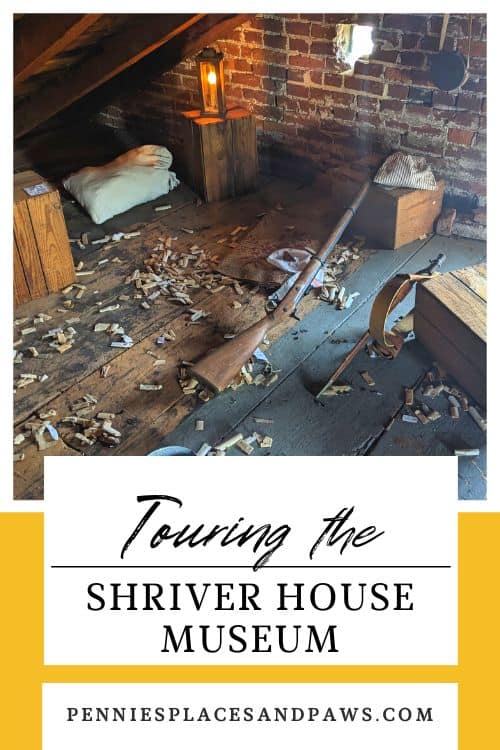 Touring the Shriver House in Gettysburg PA pin