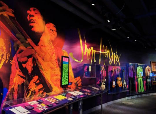 Jimi Hendrix exhibit