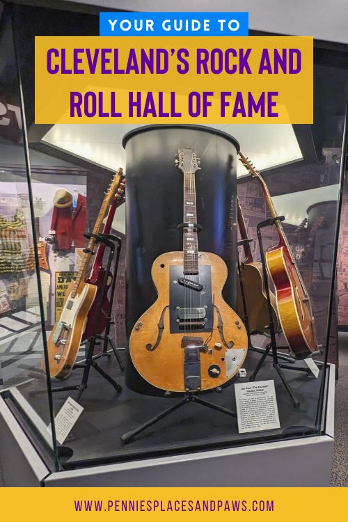 Pin for Top Tips for visiting Cleveland’s Rock and Roll Hall of Fame
