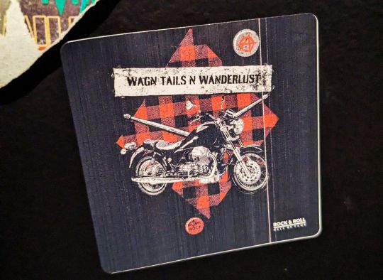Wagn Tails N Wanderlust band sticker