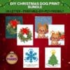 DIY Halloween Dog Print Bundle