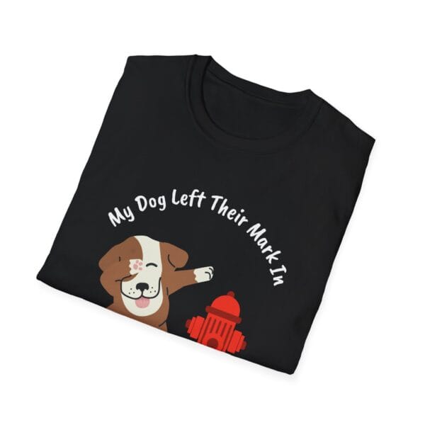 My Dog Left Their Mark Unisex Tee  - Personalize Location! - Image 20