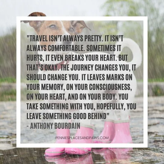 Travel isn’t always pretty.