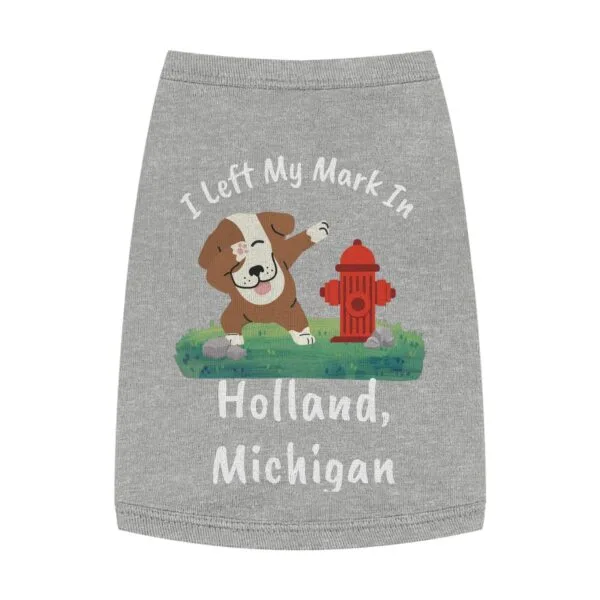 Customizable Adorable Dog Tee - 'I Left My Mark In...' Personalize the Location! - Image 7