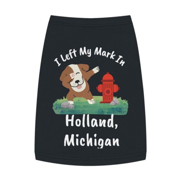 Customizable Adorable Dog Tee - 'I Left My Mark In...' Personalize the Location! - Image 4