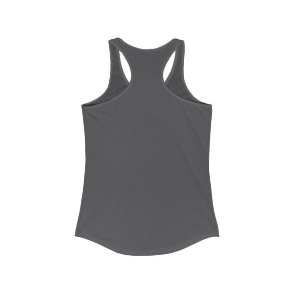 "Wanderlust & Wagging Tails" Women’s Ideal Racerback Tank - Stylish Gym Top for Adventurers - Image 5