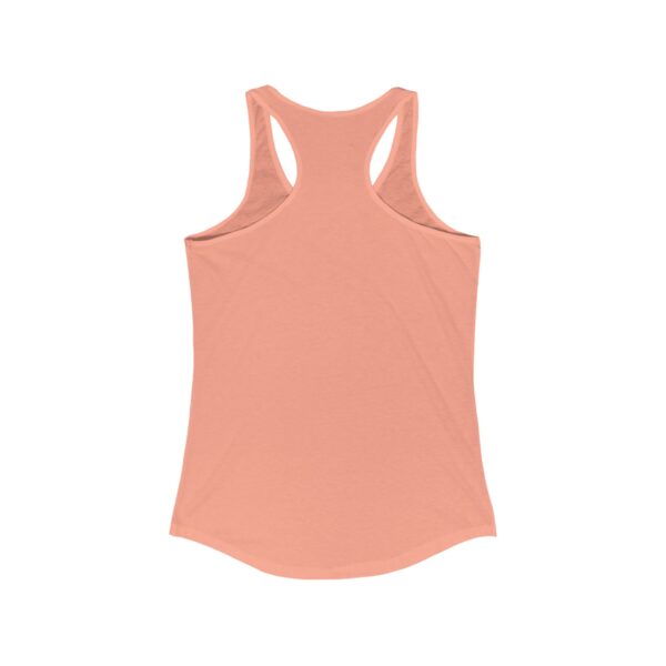 "Wanderlust & Wagging Tails" Women’s Ideal Racerback Tank - Stylish Gym Top for Adventurers - Image 9