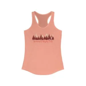Wanderlust & Wagging Tails Women’s Ideal Racerback Tank