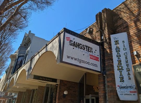Gangster Museum of America outdoor sign