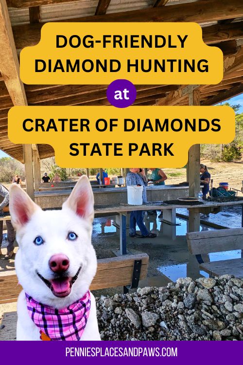 Dog-friendly Crater of DIamonds State Park