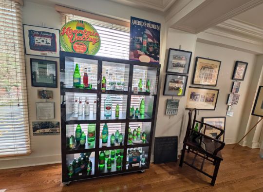 Wall Display in Mountain Valley Spring Water Museum