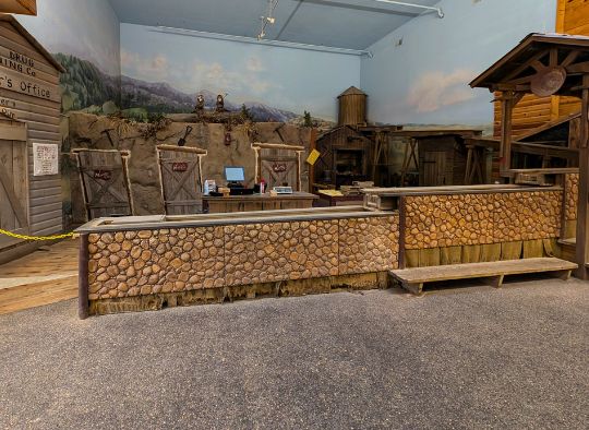 Mining area at Wall Drug