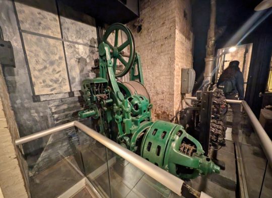 Water pump system in Fordyce Bathhouse Basement part 2