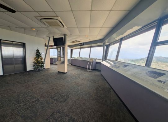  "West of the Observation Tower museum in Hot Springs"
