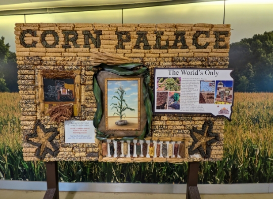 Corn Palace informational display