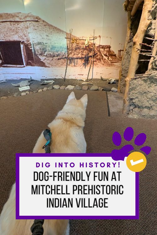 Pin for Pinterest: Dig Into History!
Dog-Friendly Fun at Mitchell Prehistoric Indian Village