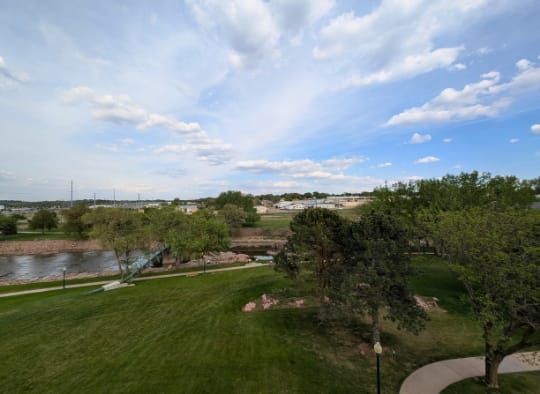 View from the Falls Park Observation Tower 