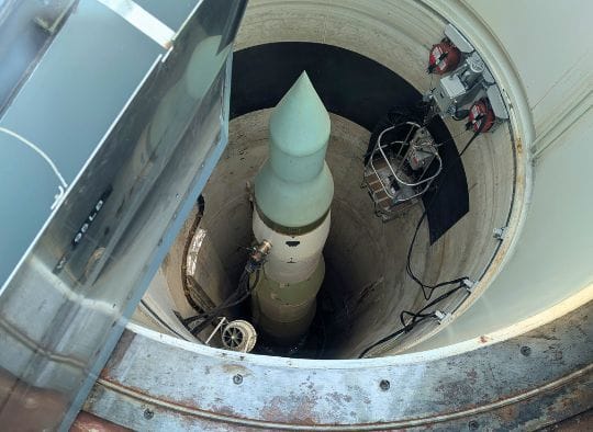 Inside Missile Silo at Minuteman Missile Silo NHS